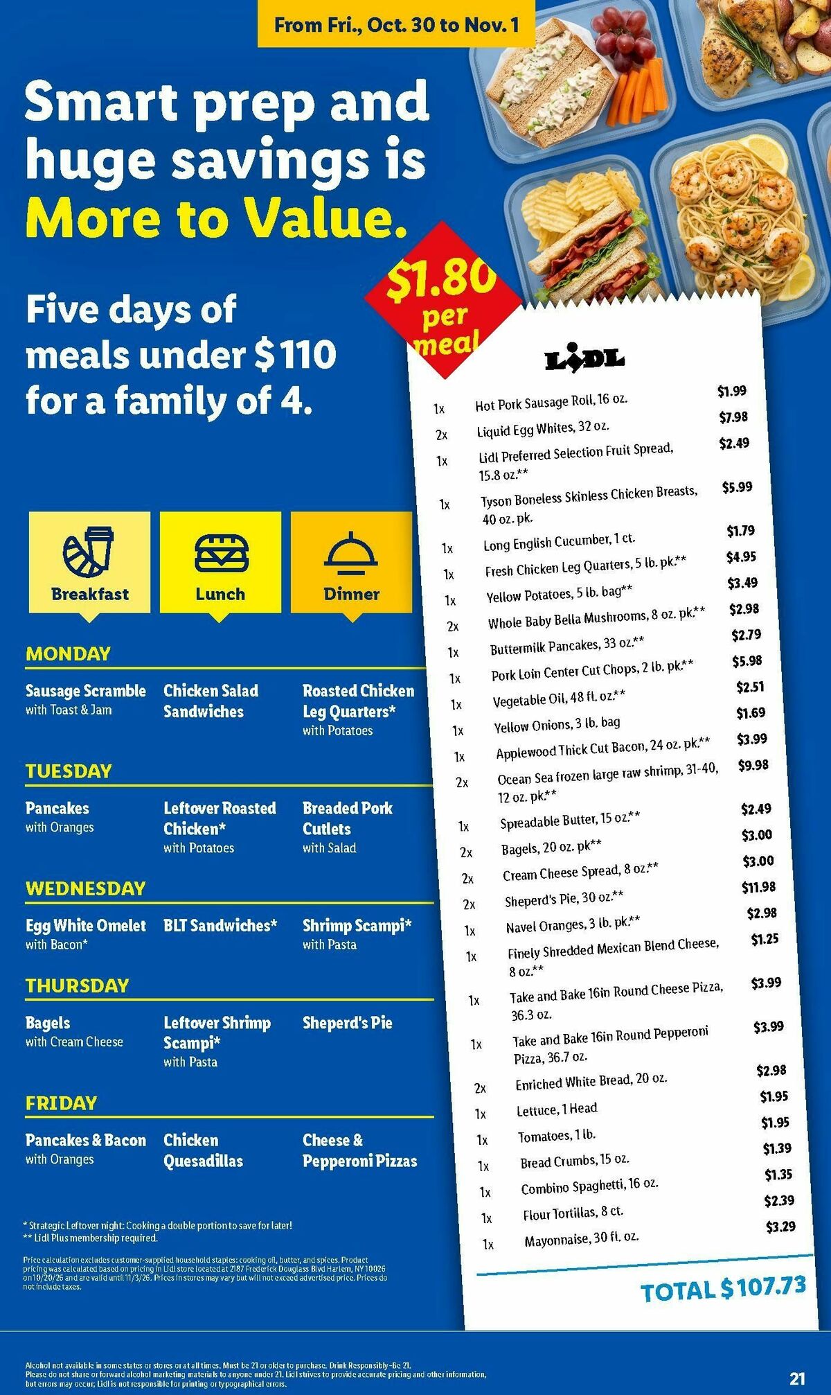 LIDL Weekly Ad from October 28