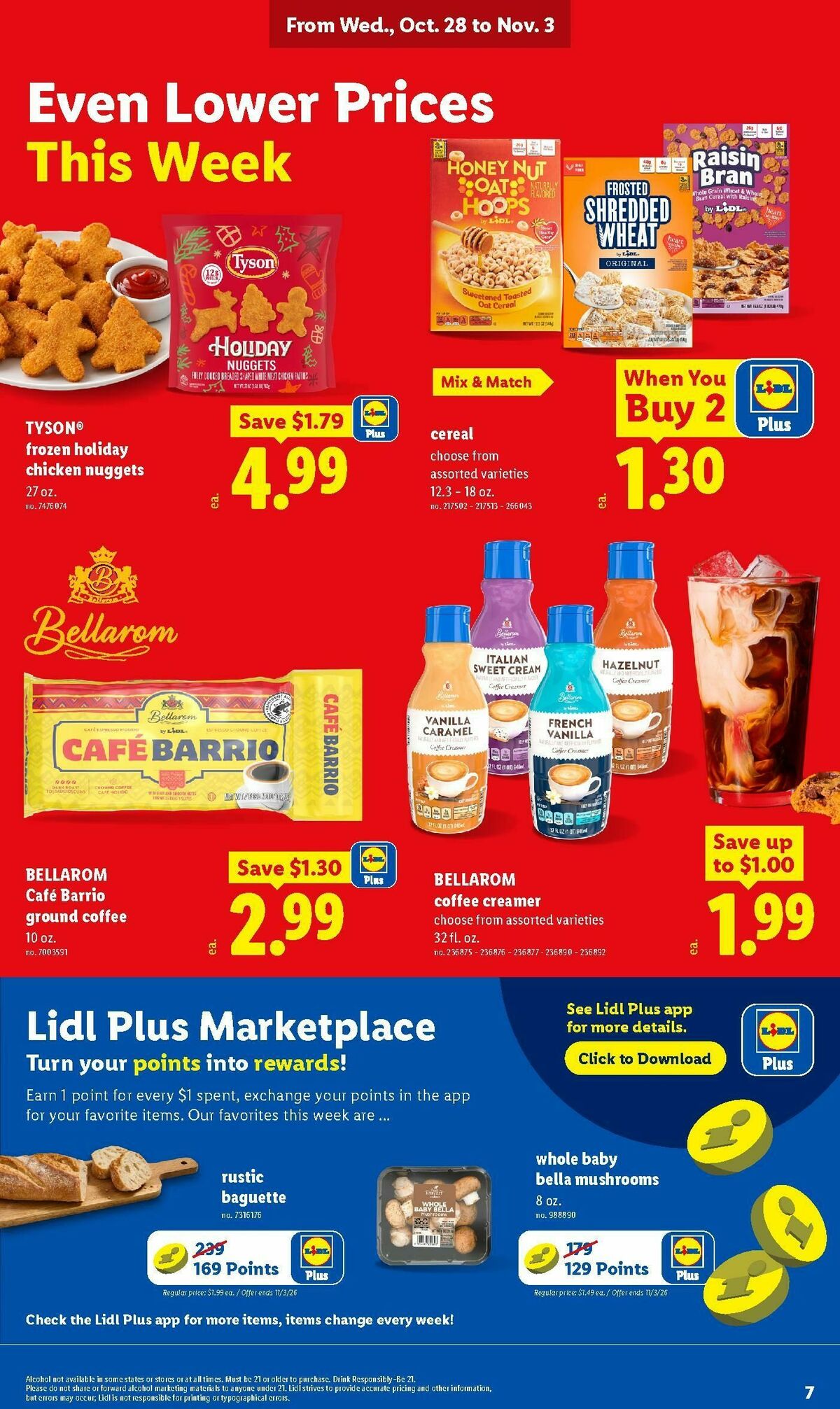 LIDL Weekly Ad from October 28