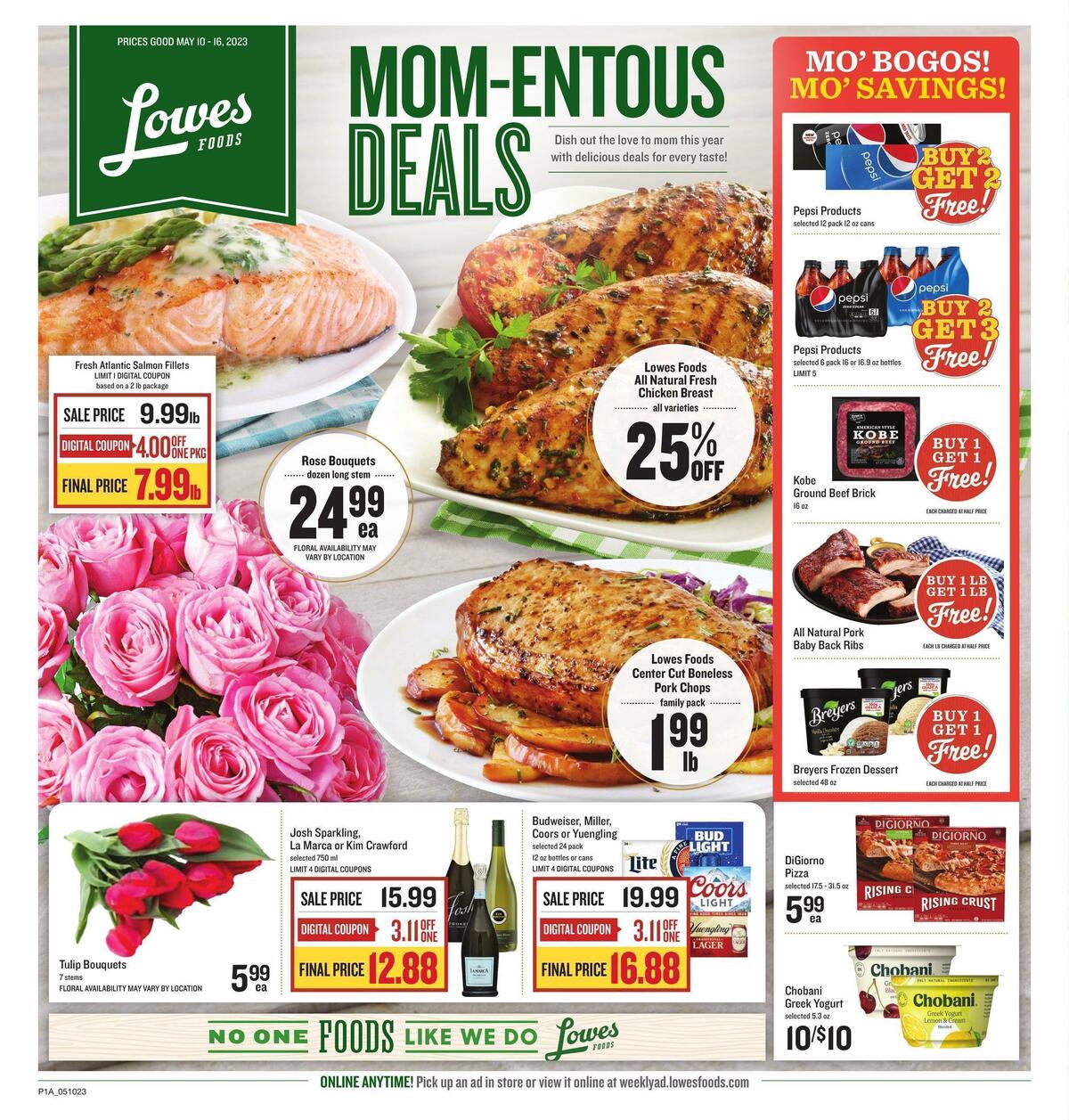 Lowes Foods Weekly Ad from May 10