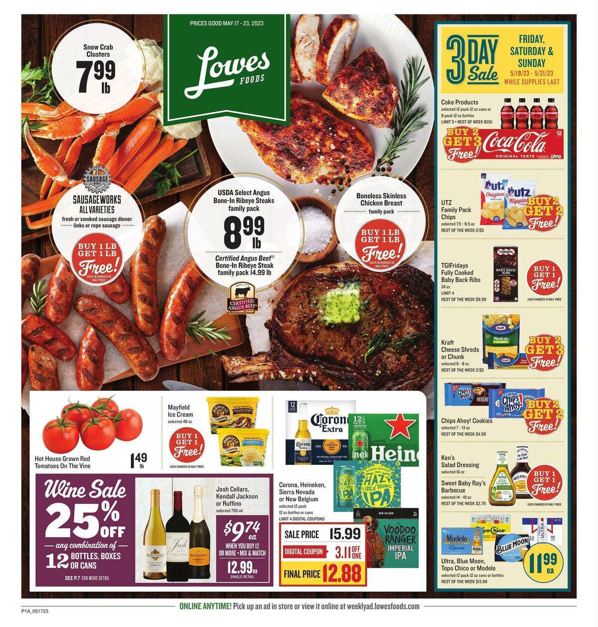 Lowes Foods Weekly Ad from May 17