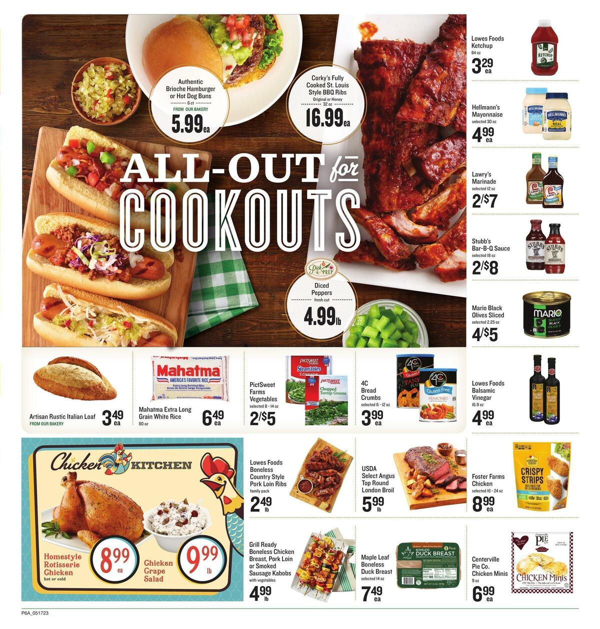 Lowes Foods Weekly Ad from May 17