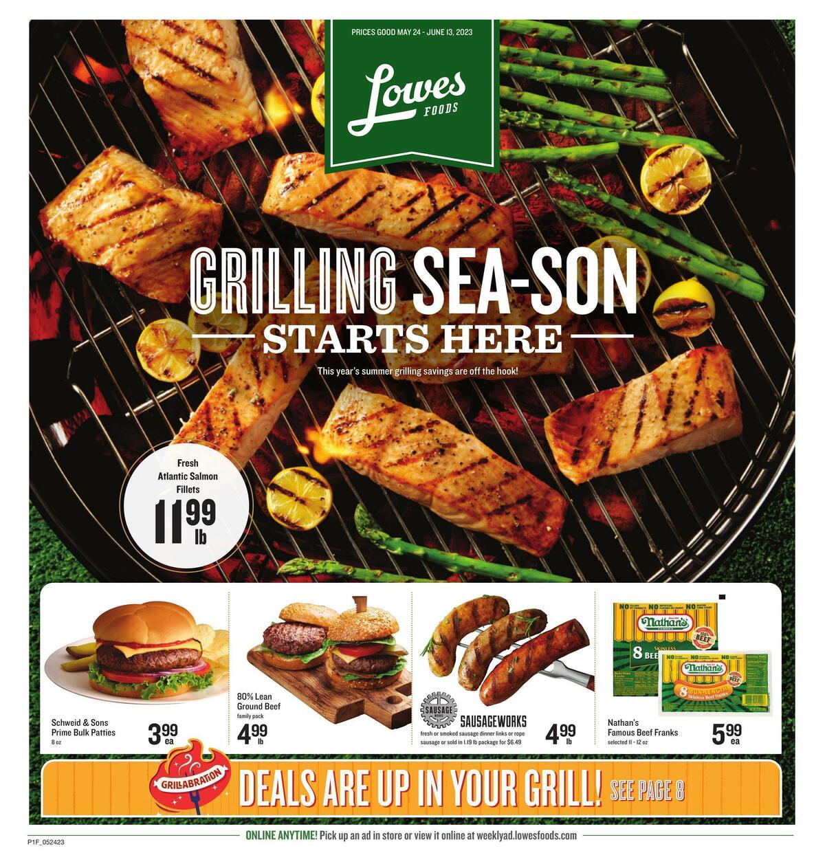 Lowes Foods May Summer Grilling Weekly Ad from May 24