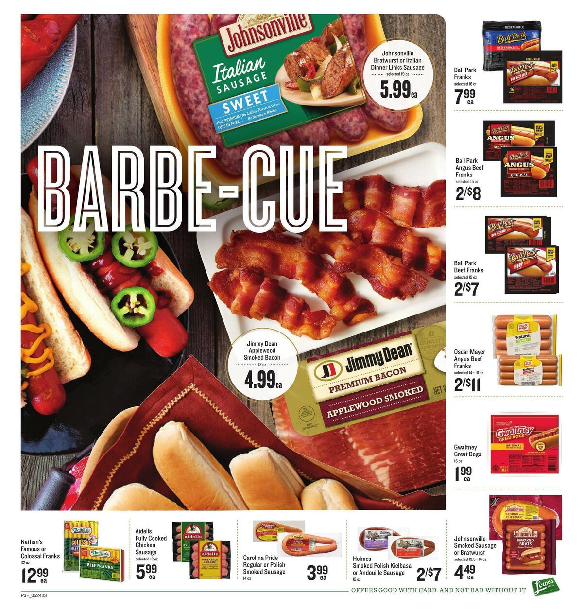 Lowes Foods May Summer Grilling Weekly Ad from May 24