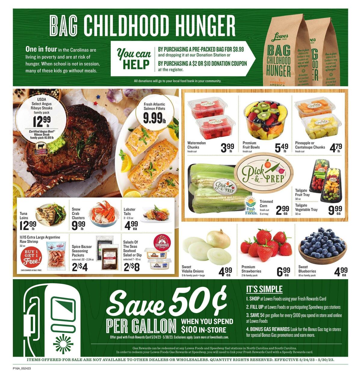 Lowes Foods Weekly Ad from May 24