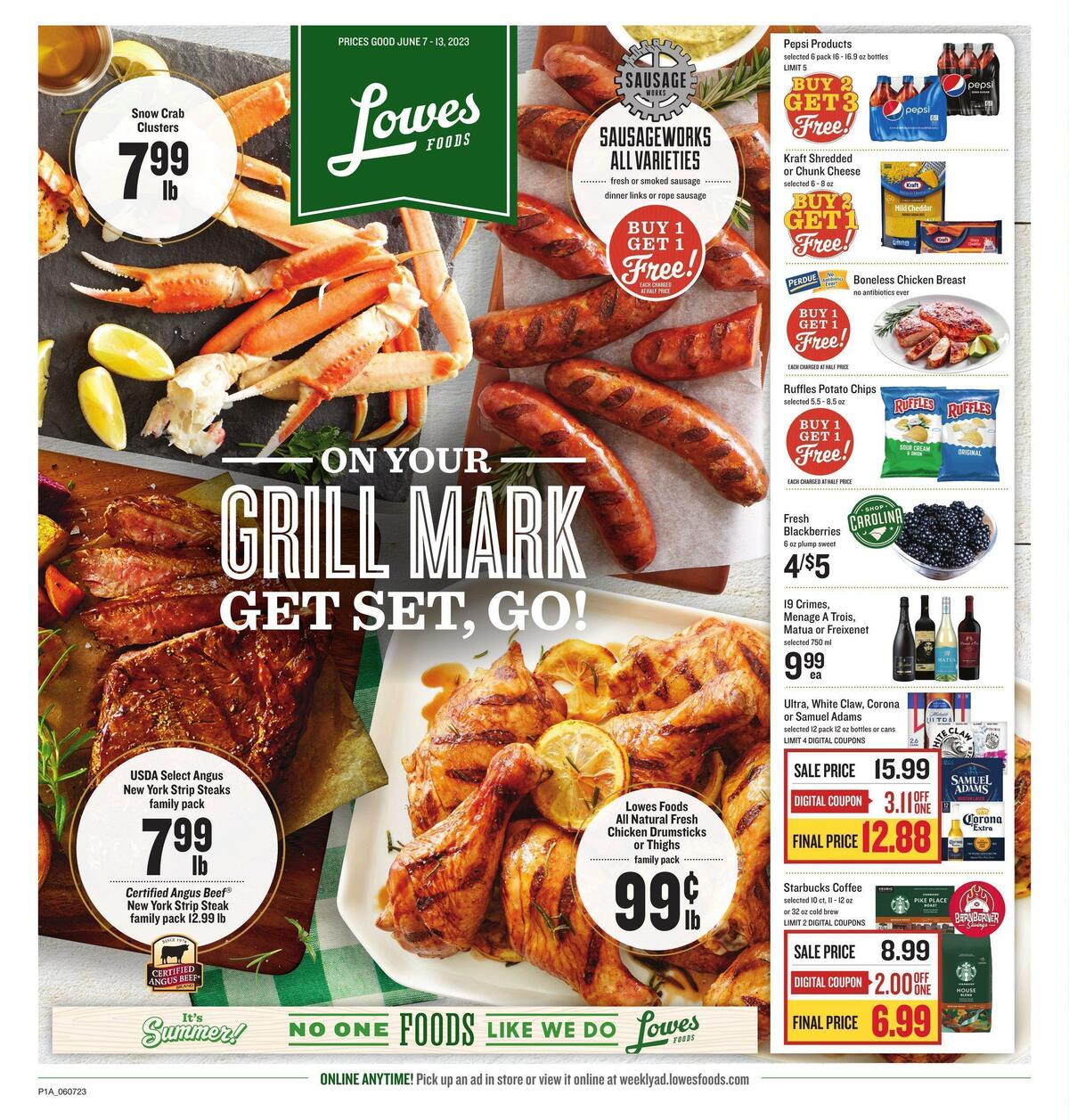 Lowes Foods Weekly Ad from June 7