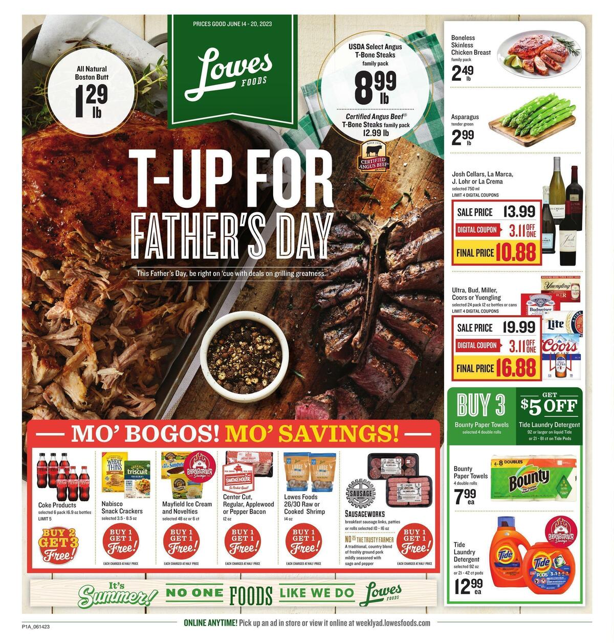Lowes Foods Weekly Ad from June 14