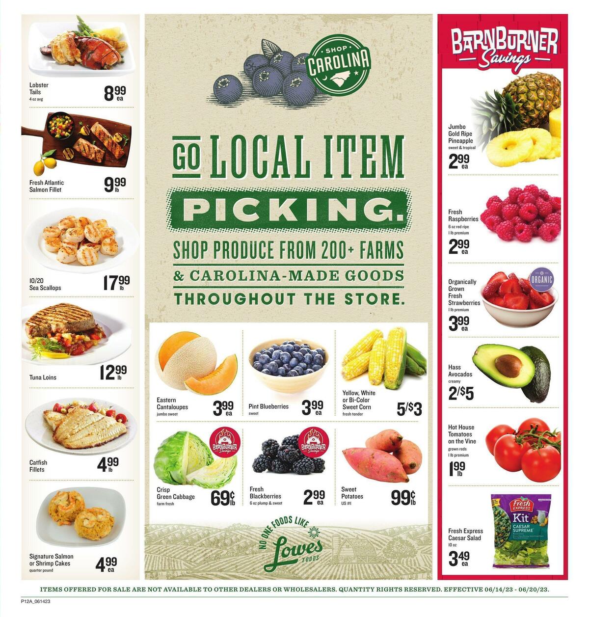Lowes Foods Weekly Ad from June 14