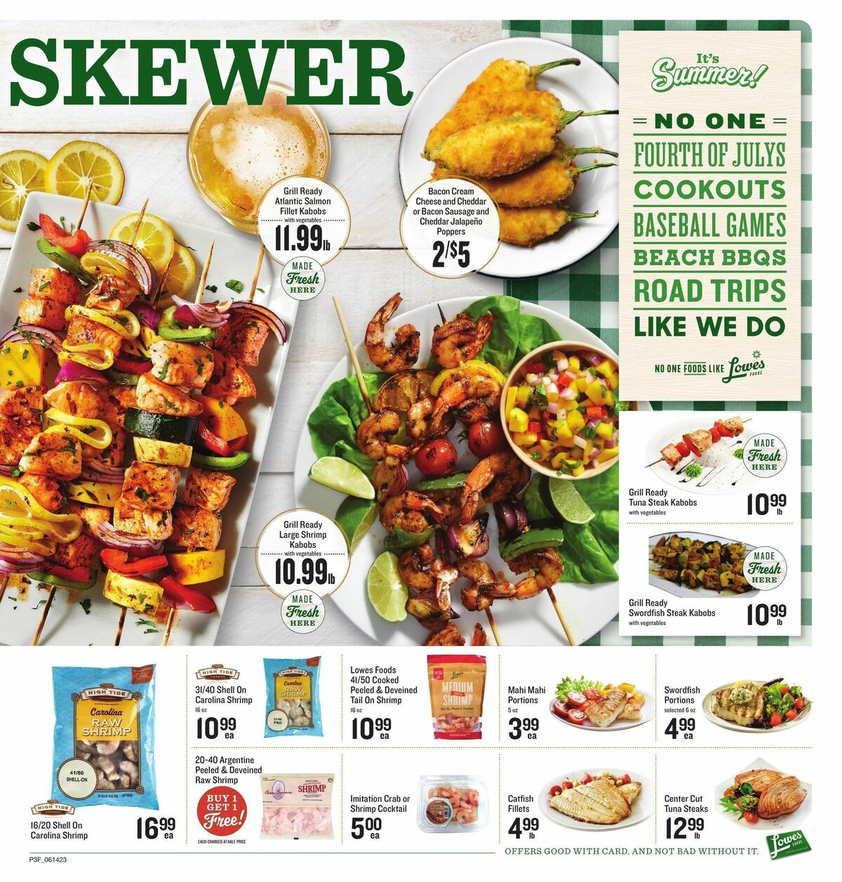 Lowes Foods Summer Grilling Weekly Ad from June 14