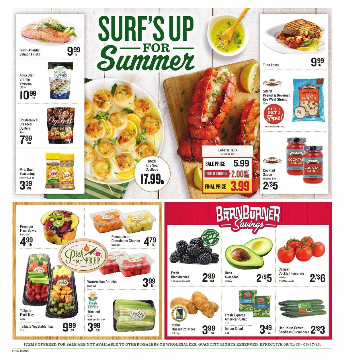 Lowes Foods Weekly Ad from June 21