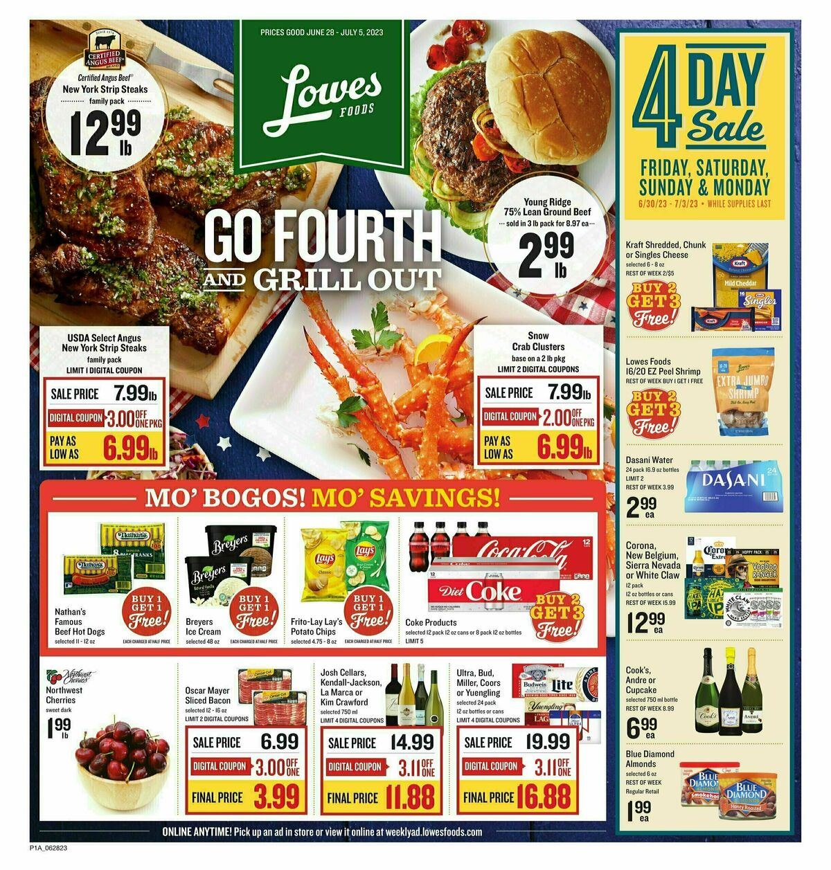 Lowes Foods Weekly Ad from June 28