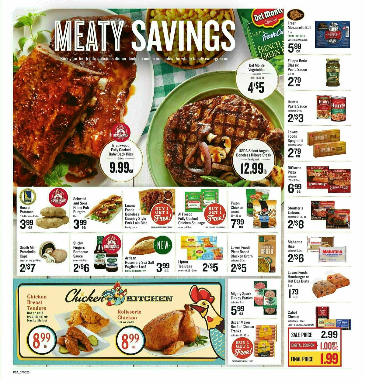 Lowes Foods Weekly Ad from July 5