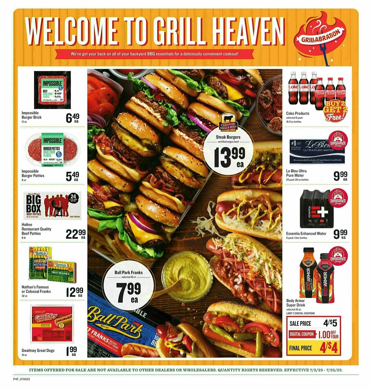 Lowes Foods Summer Grilling Flyer Weekly Ad from July 5