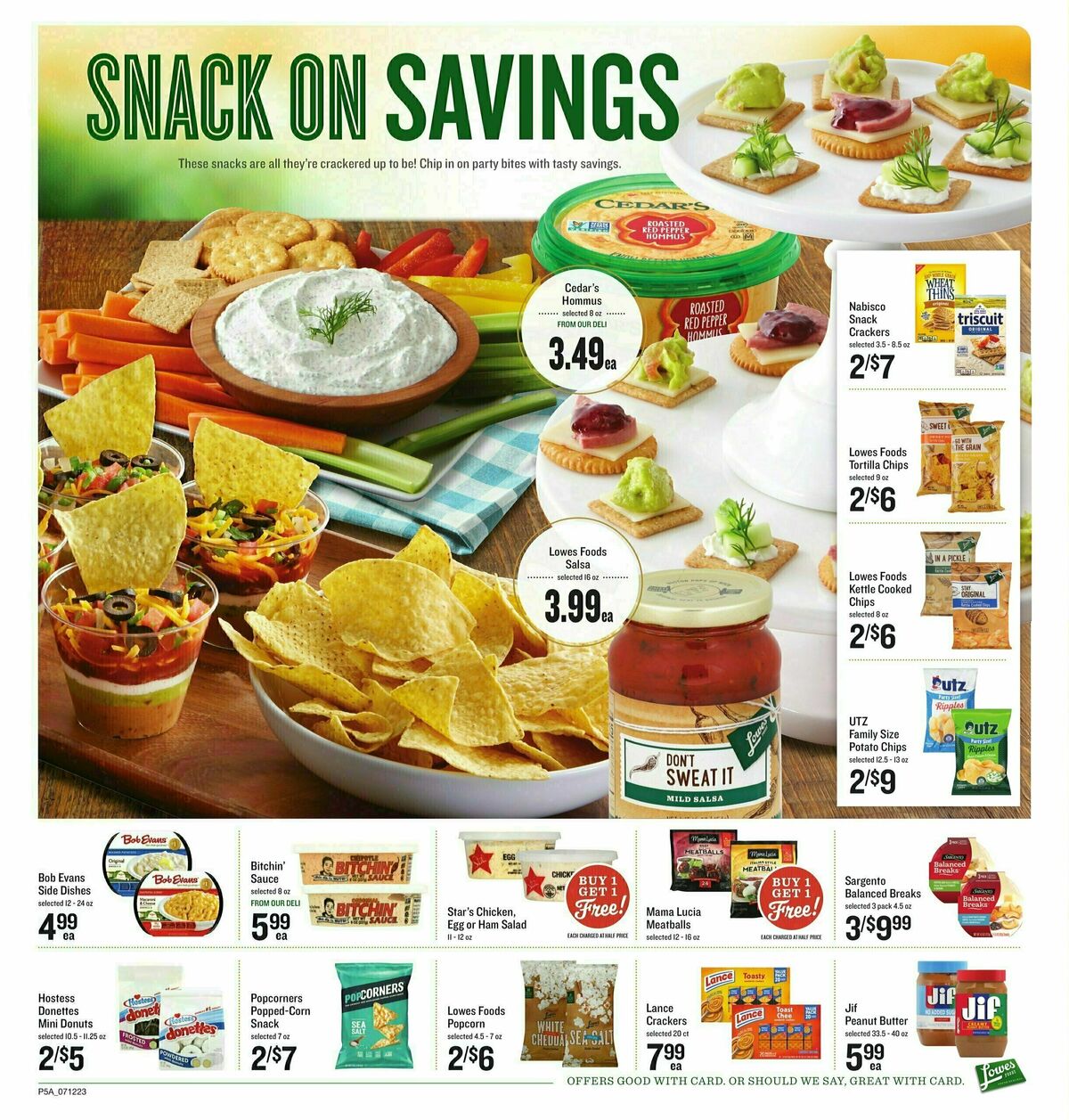 Lowes Foods Weekly Ad from July 12