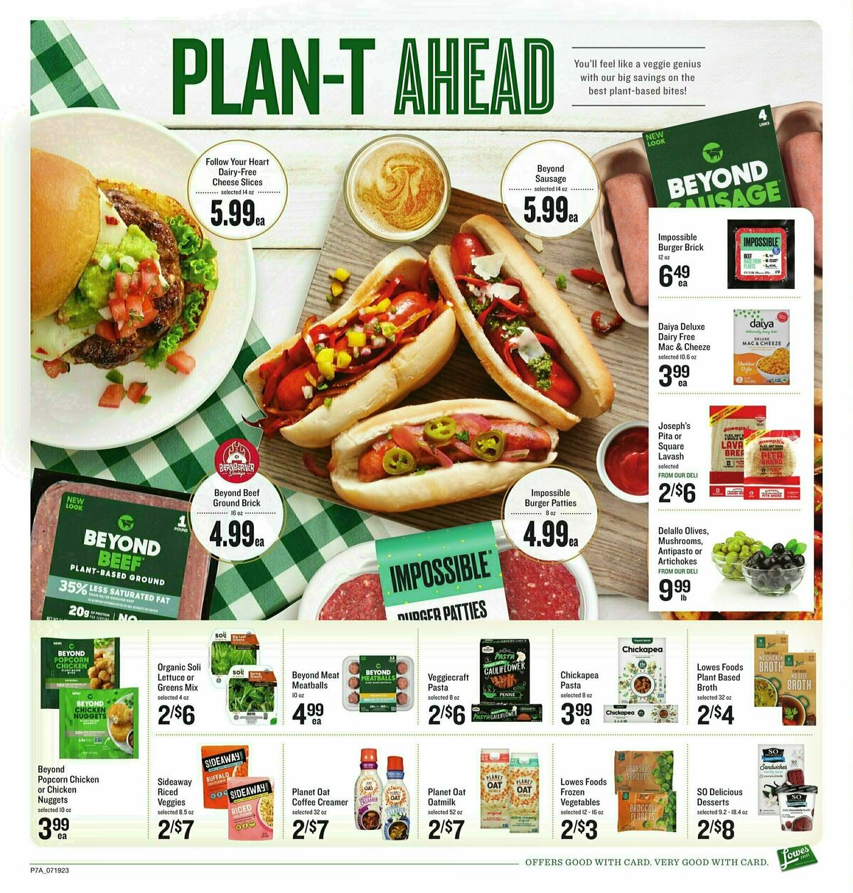 Lowes Foods Weekly Ad from July 19