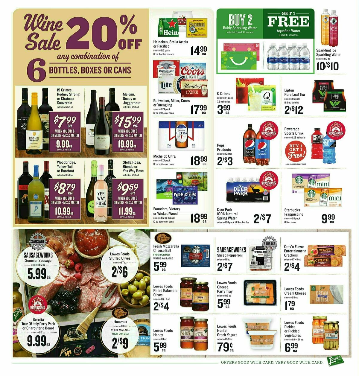 Lowes Foods Weekly Ad from July 19