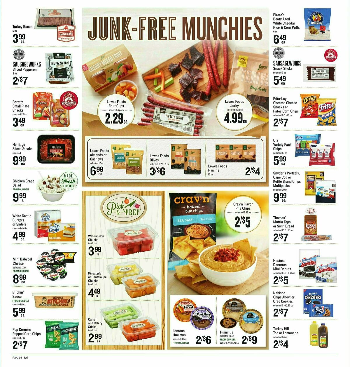 Lowes Foods Weekly Ad from August 16