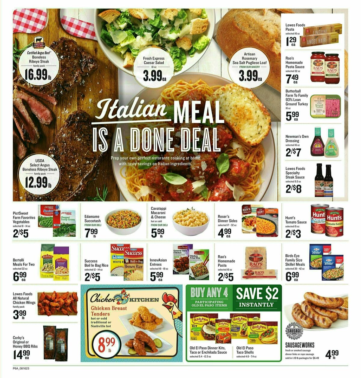 Lowes Foods Weekly Ad from August 16