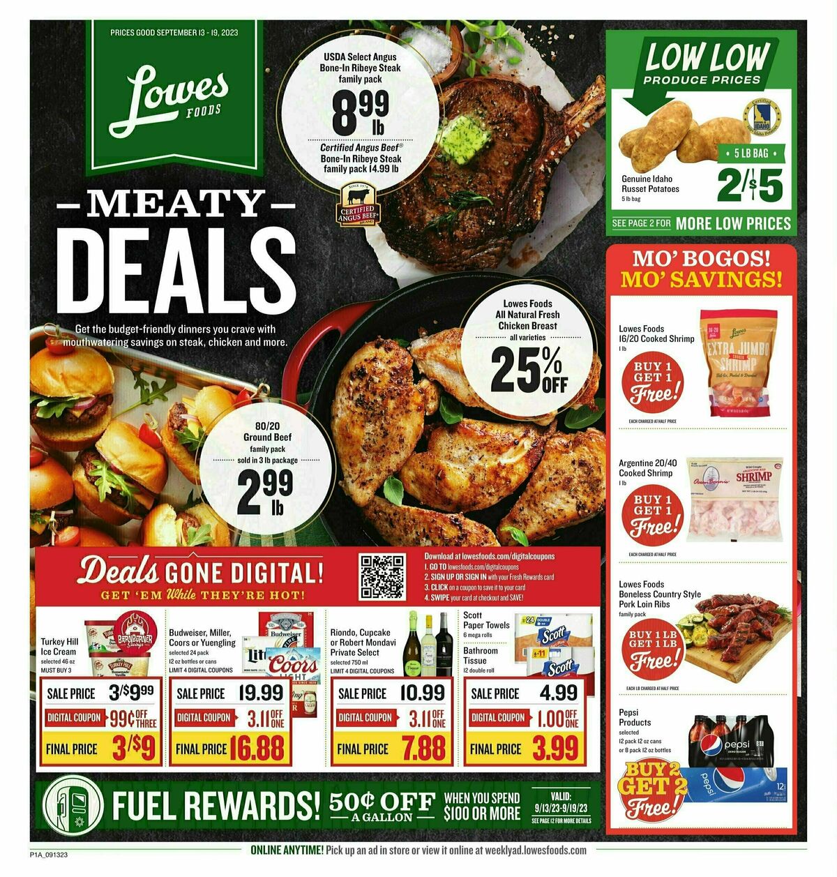 Lowes Foods Weekly Ad from September 13