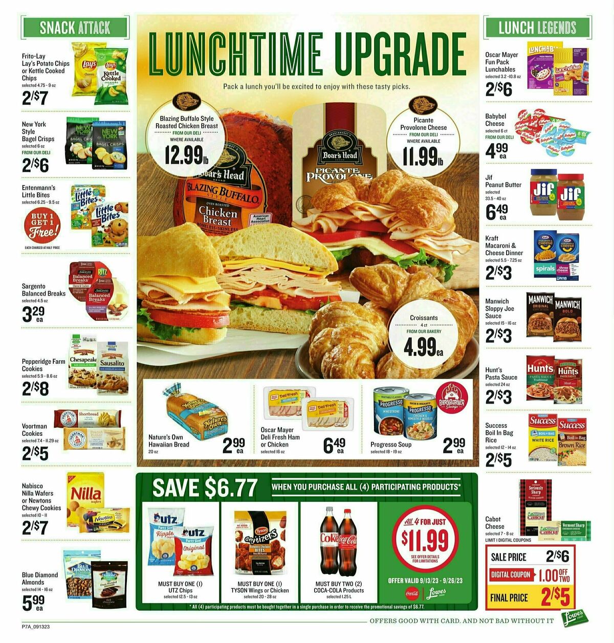 Lowes Foods Weekly Ad from September 13