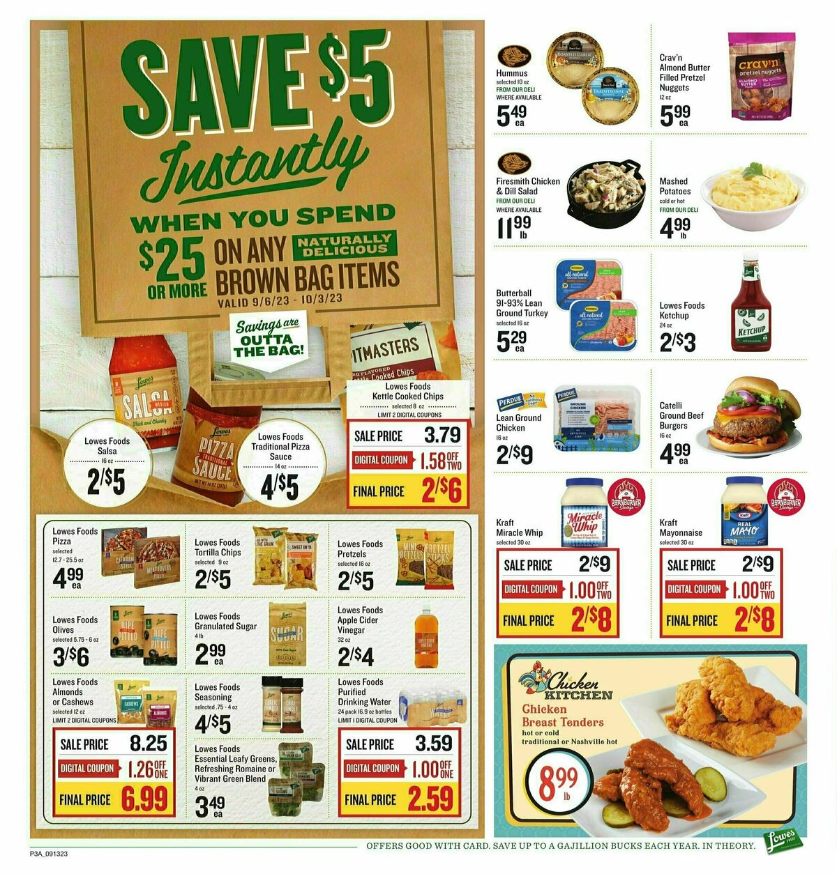 Lowes Foods Weekly Ad from September 13