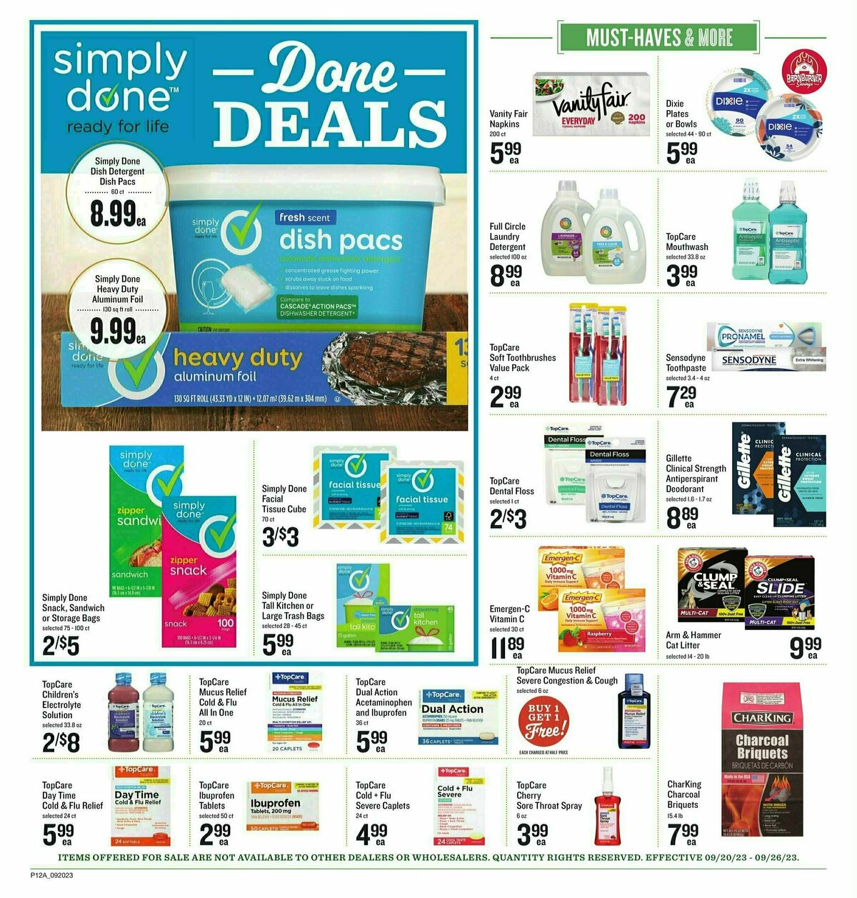 Lowes Foods Weekly Ad from September 20