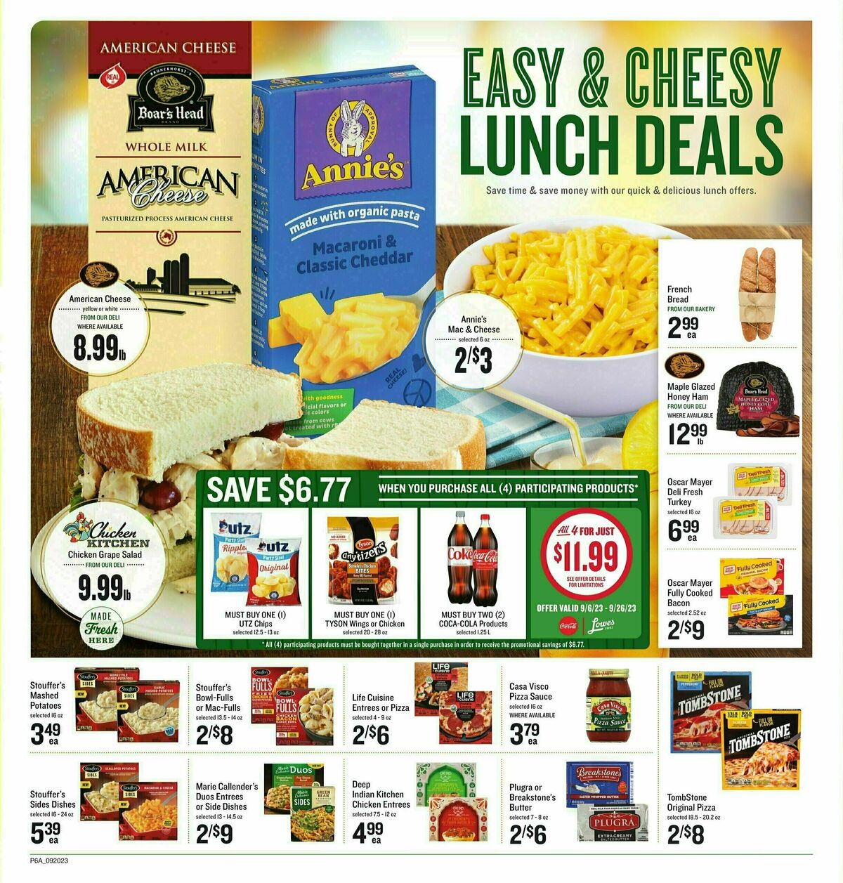 Lowes Foods Weekly Ad from September 20