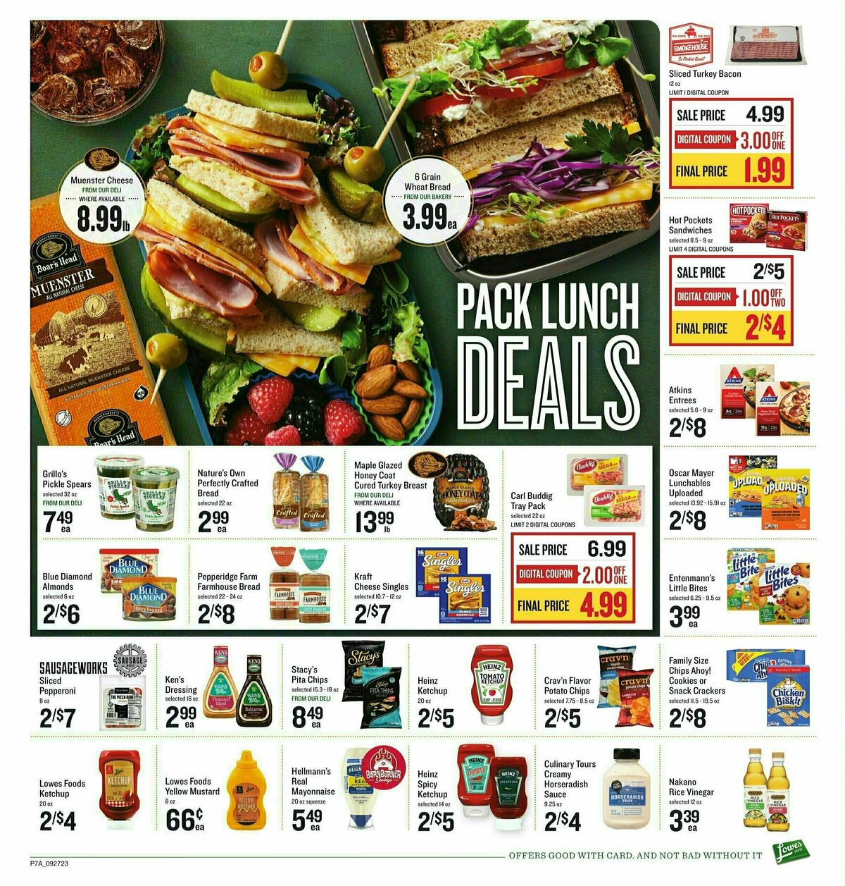 Lowes Foods Weekly Ad from September 27