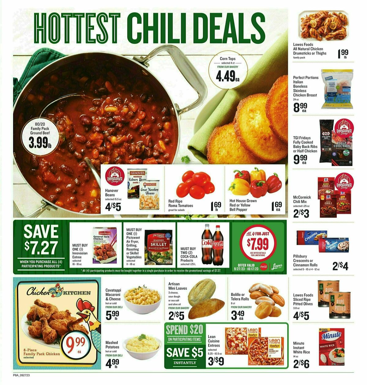 Lowes Foods Weekly Ad from September 27