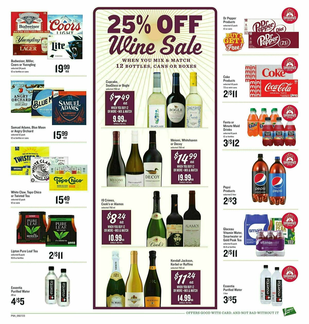 Lowes Foods Weekly Ad from September 27