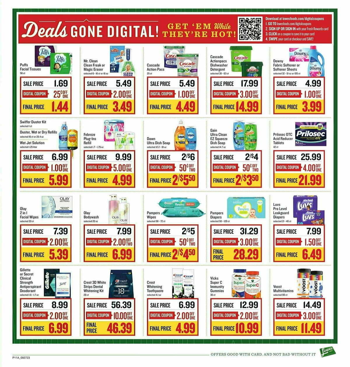 Lowes Foods Weekly Ad from September 27