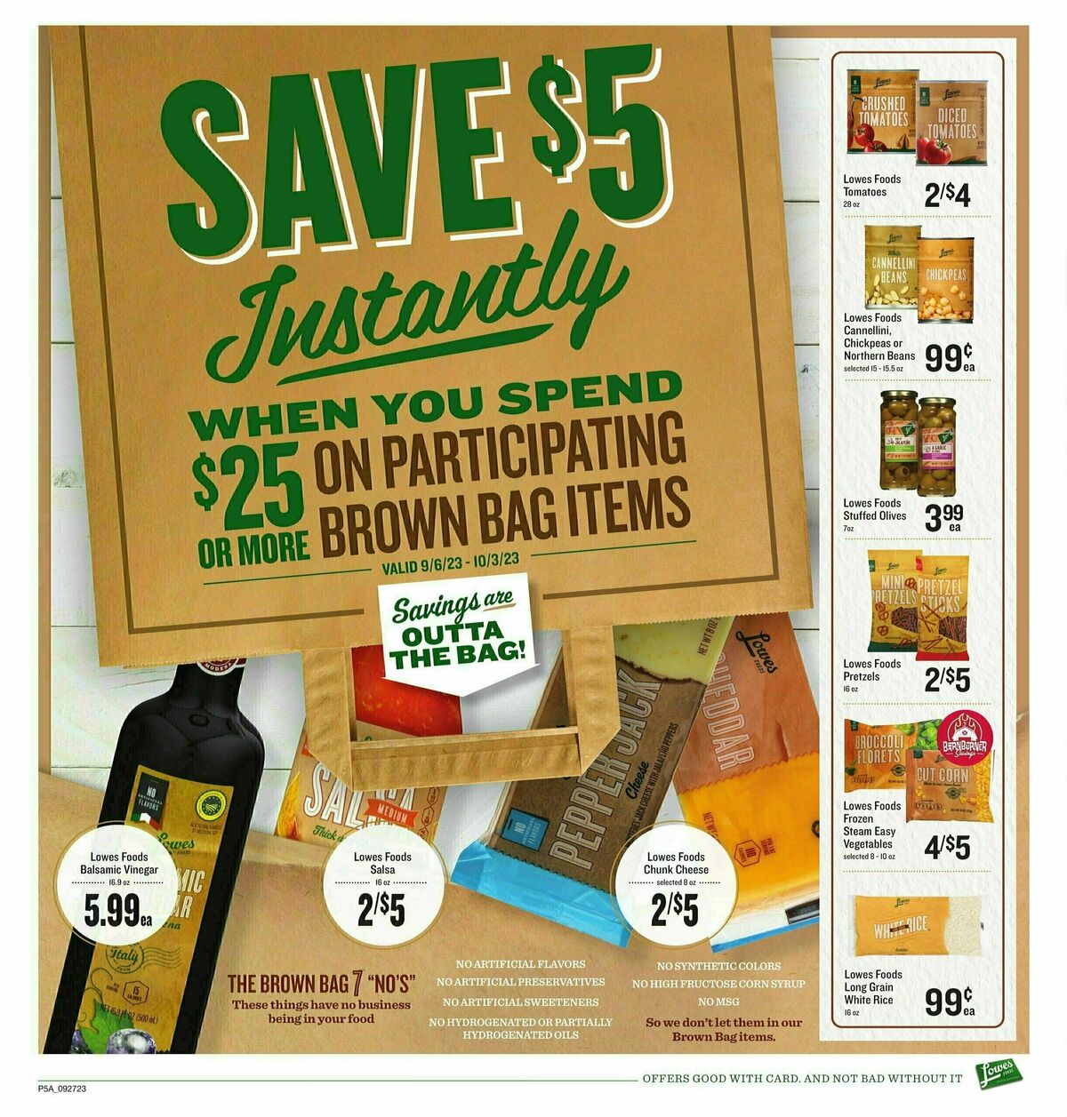 Lowes Foods Weekly Ad from September 27