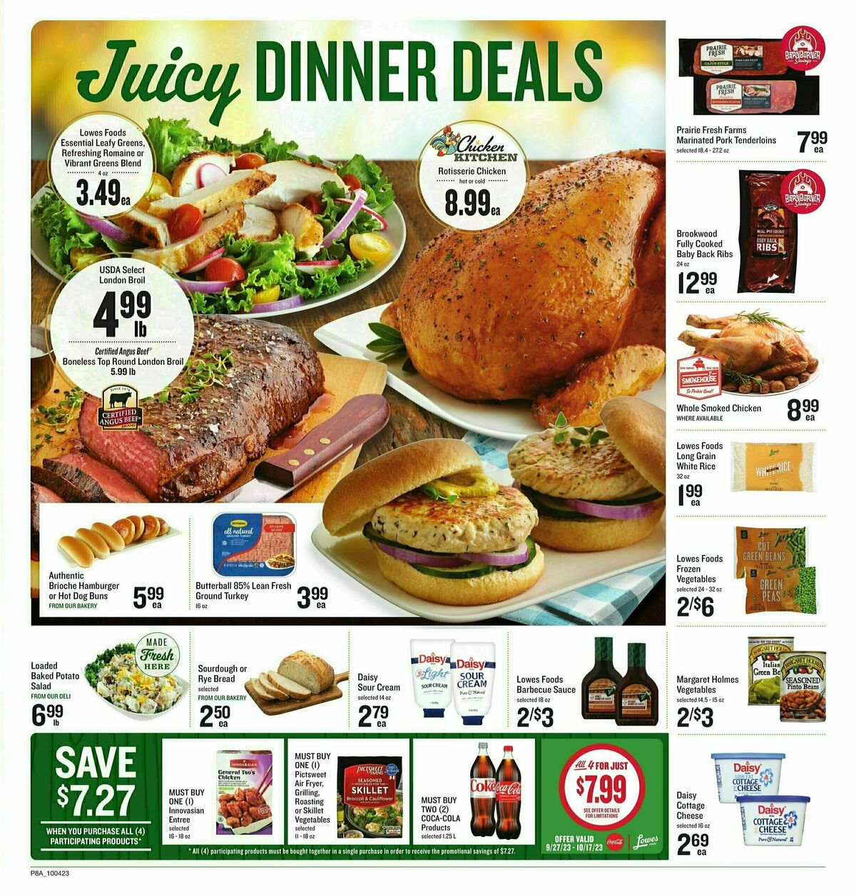 Lowes Foods Weekly Ad from October 4