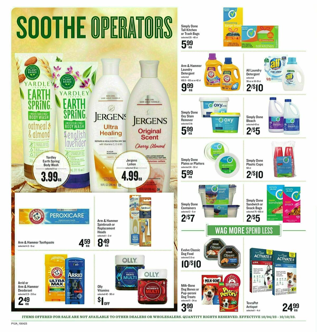 Lowes Foods Weekly Ad from October 4