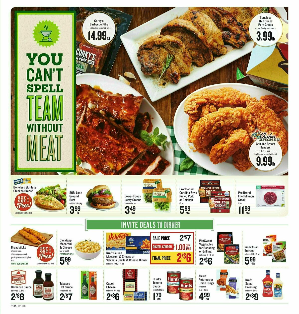 Lowes Foods Weekly Ad from October 11