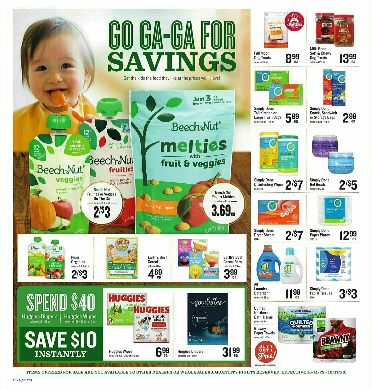 Lowes Foods Weekly Ad from October 11