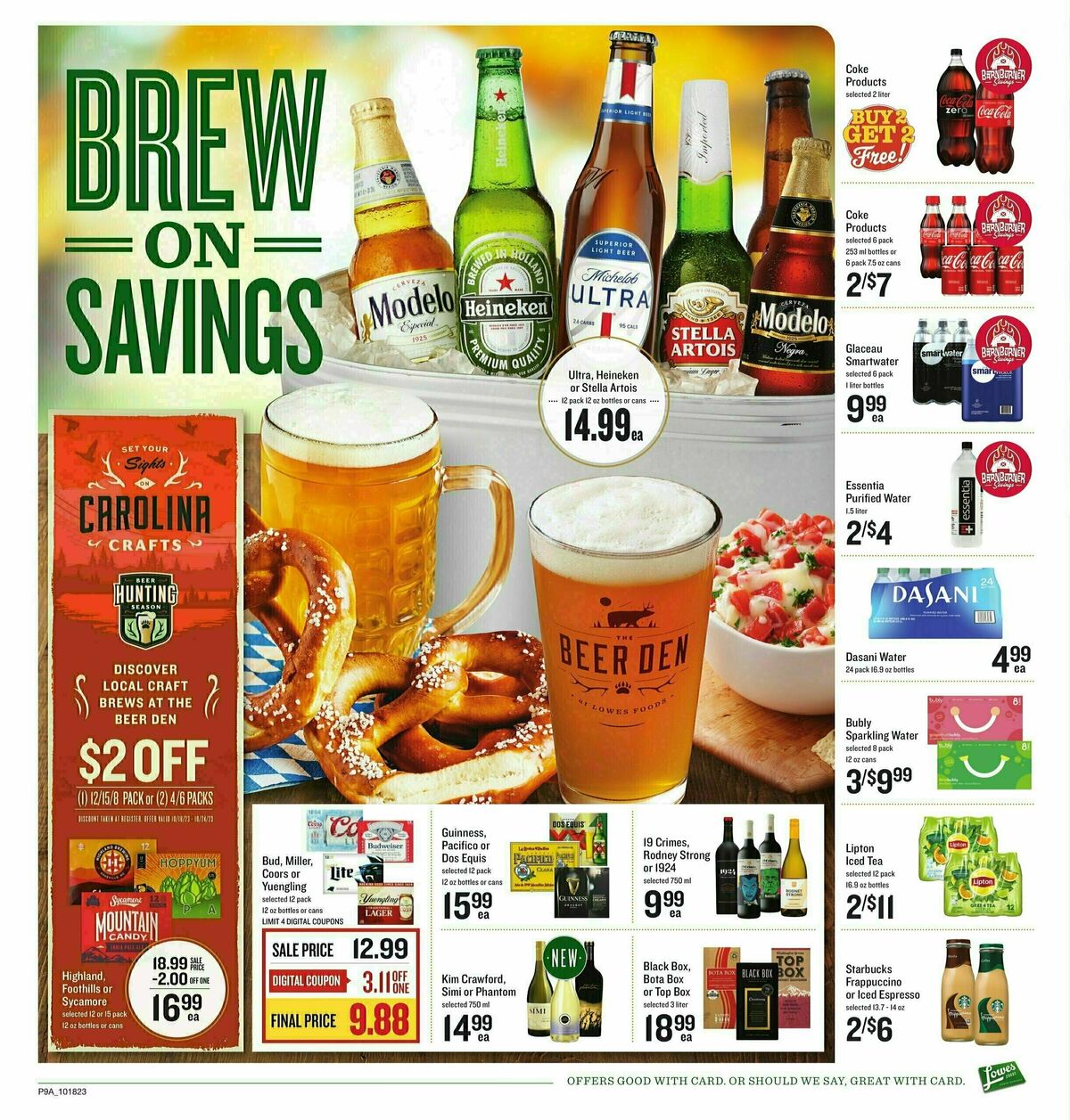 Lowes Foods Weekly Ad from October 18