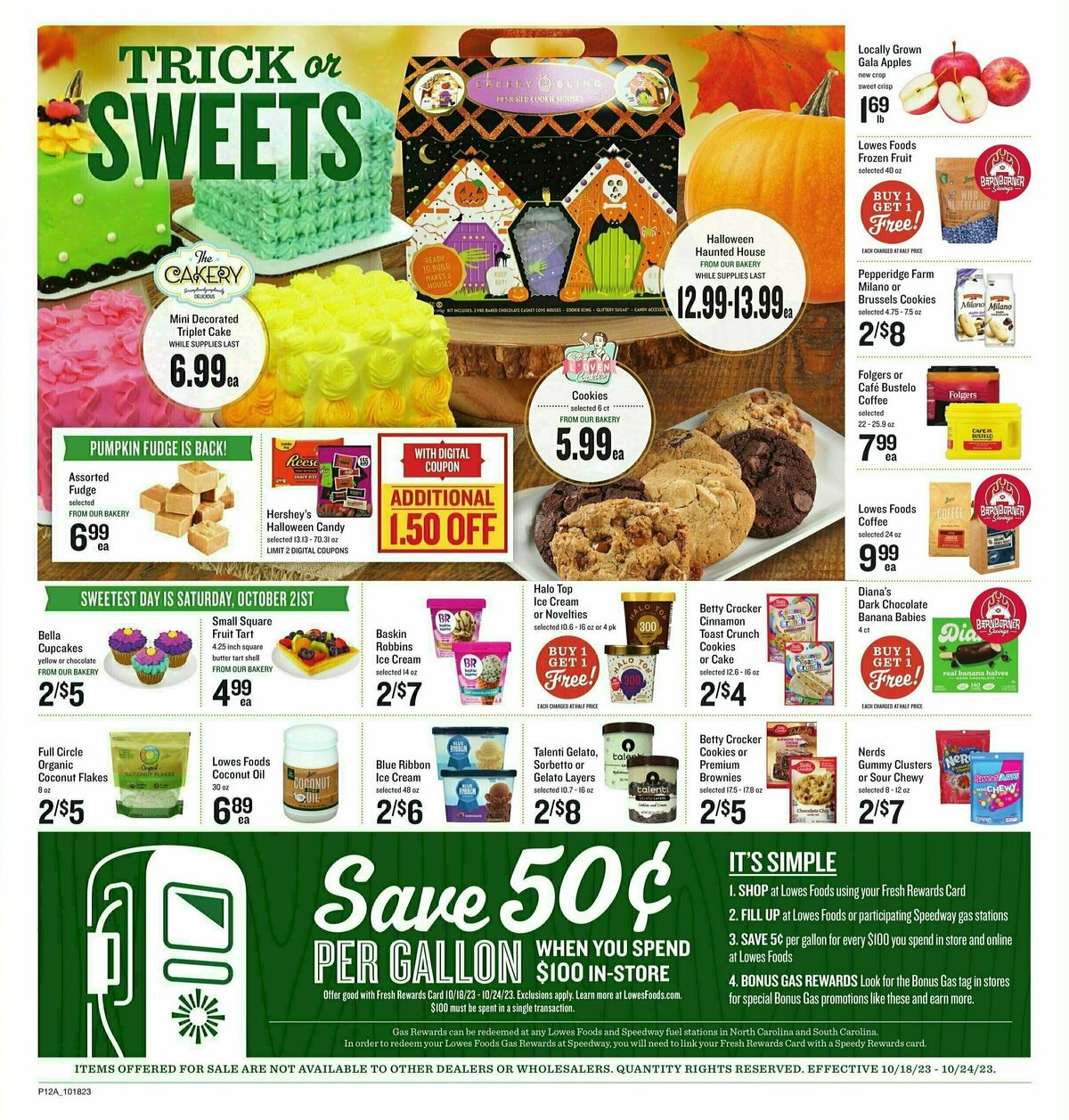 Lowes Foods Weekly Ad from October 18