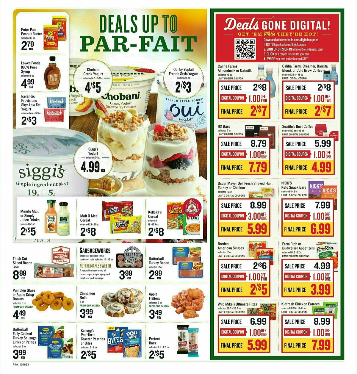 Lowes Foods Weekly Ad from October 18