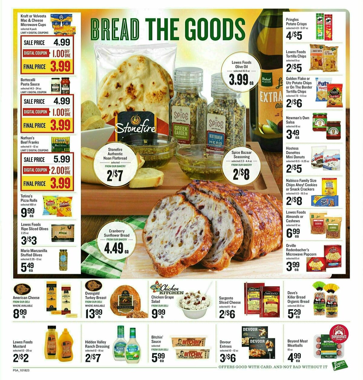 Lowes Foods Weekly Ad from October 18