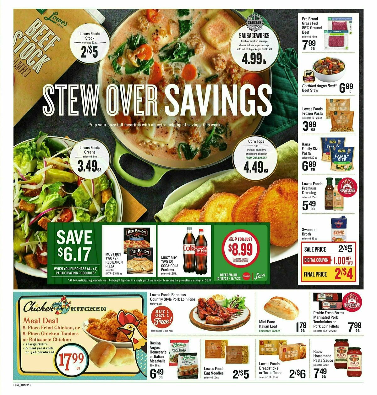 Lowes Foods Weekly Ad from October 18