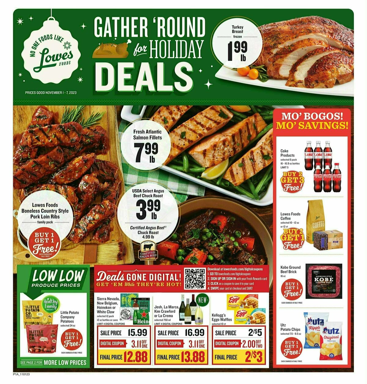 Lowes Foods Weekly Ad from November 1