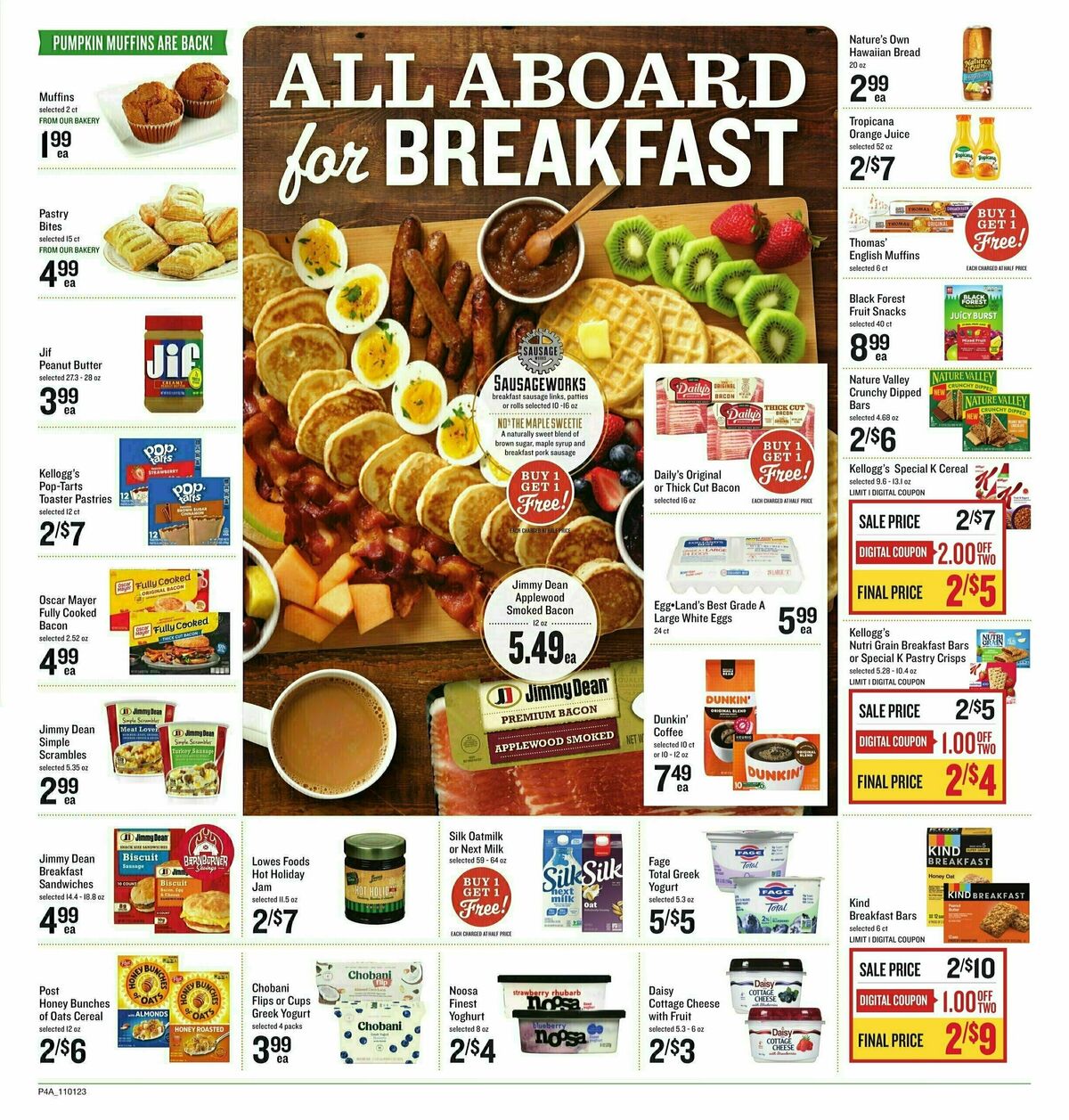 Lowes Foods Weekly Ad from November 1