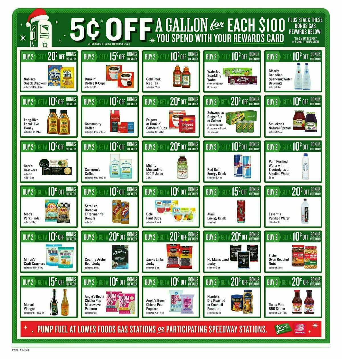 Lowes Foods November Holiday Flyer Weekly Ad from November 1