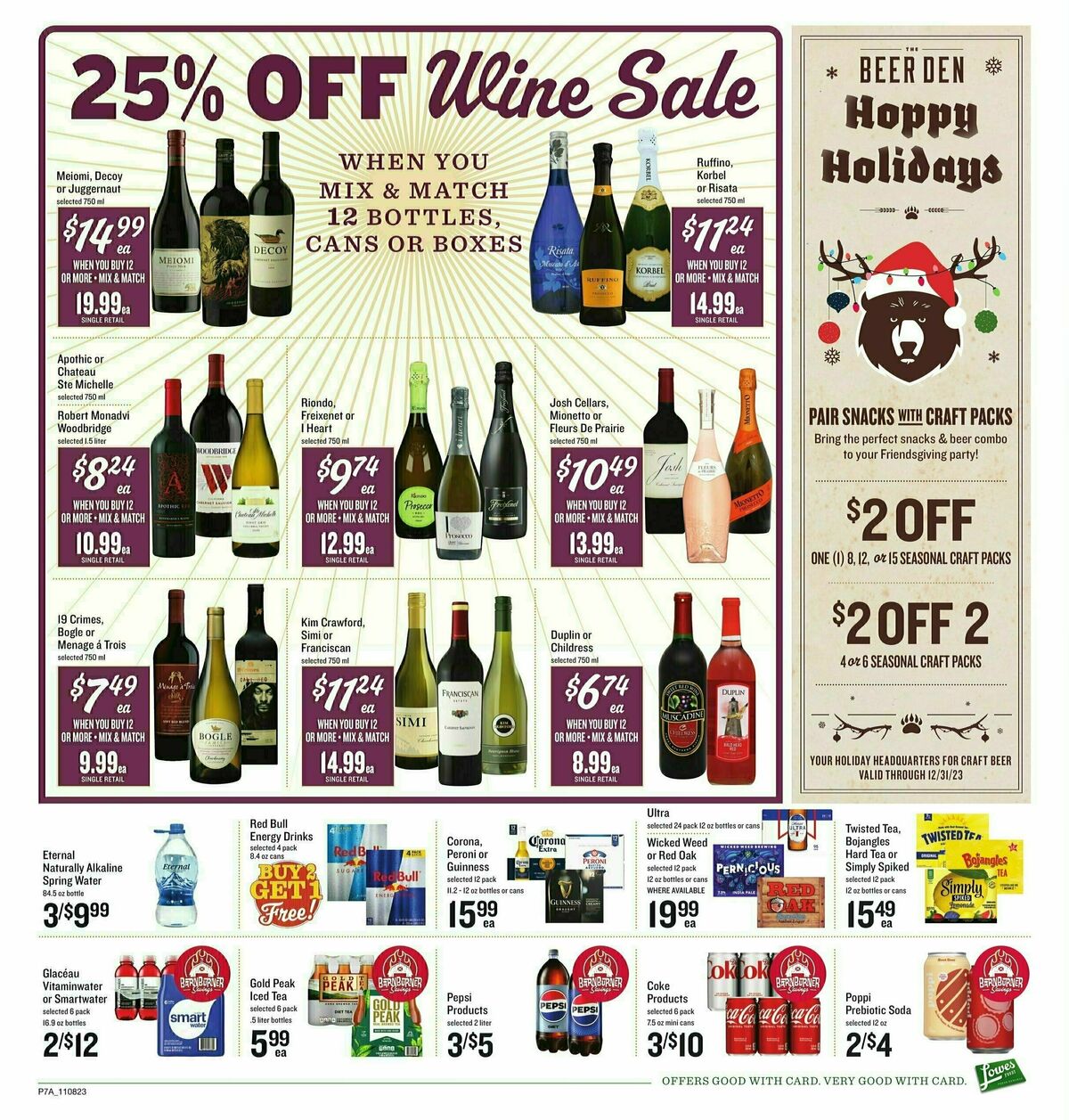 Lowes Foods Weekly Ad from November 8