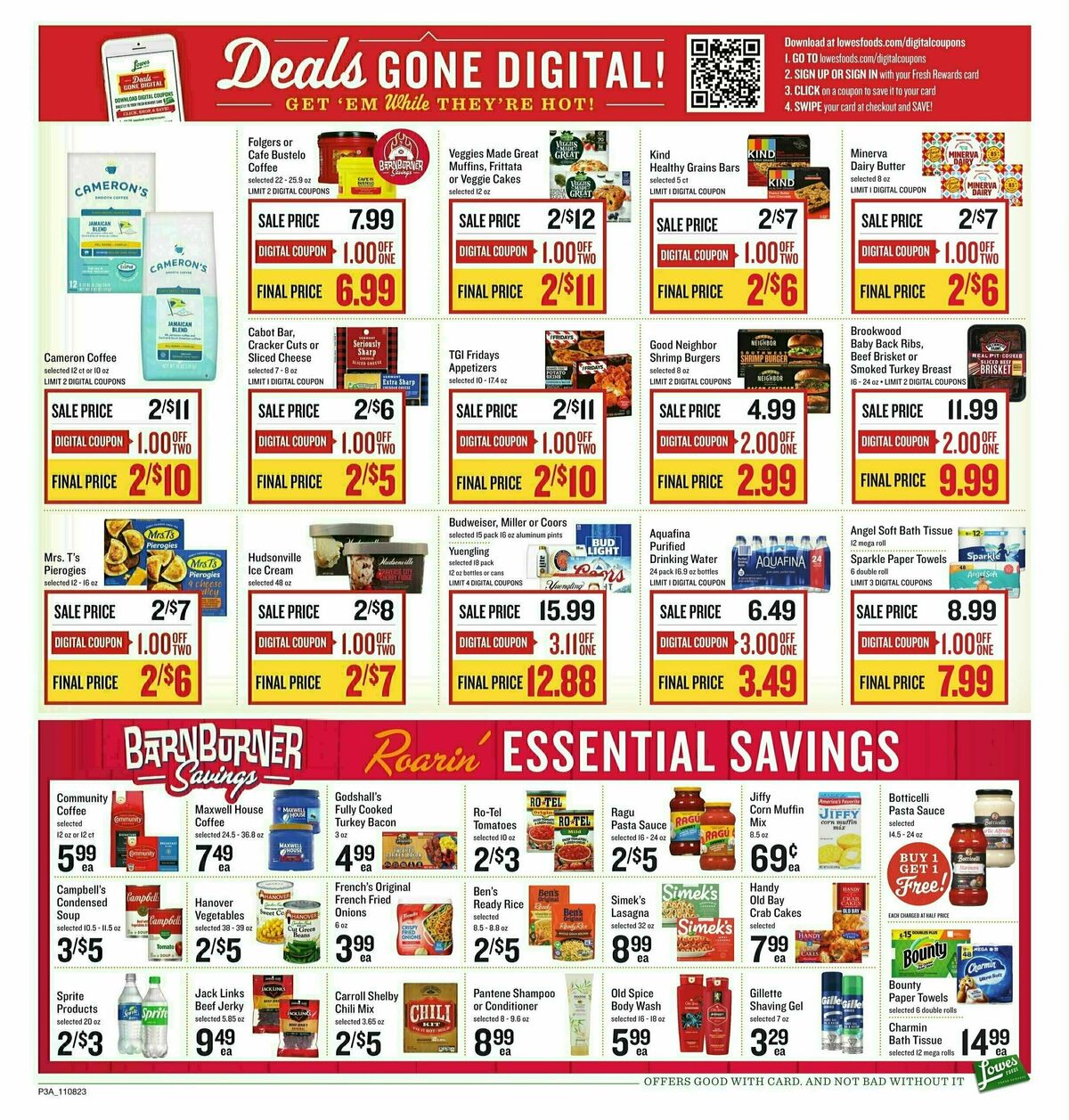 Lowes Foods Weekly Ad from November 8