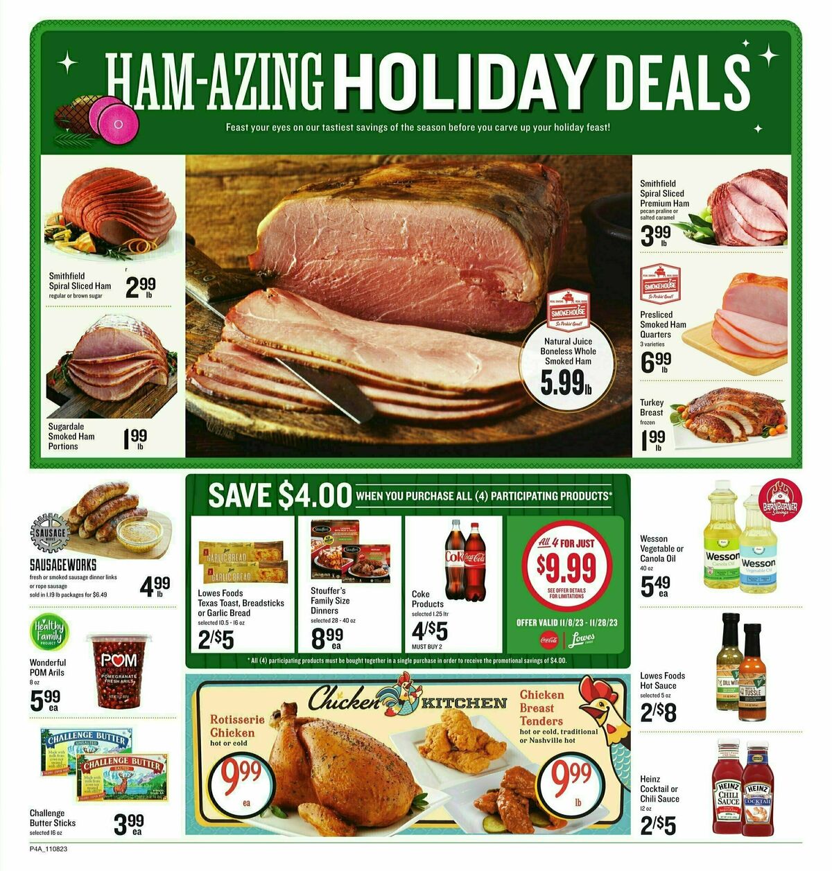 Lowes Foods Weekly Ad from November 8