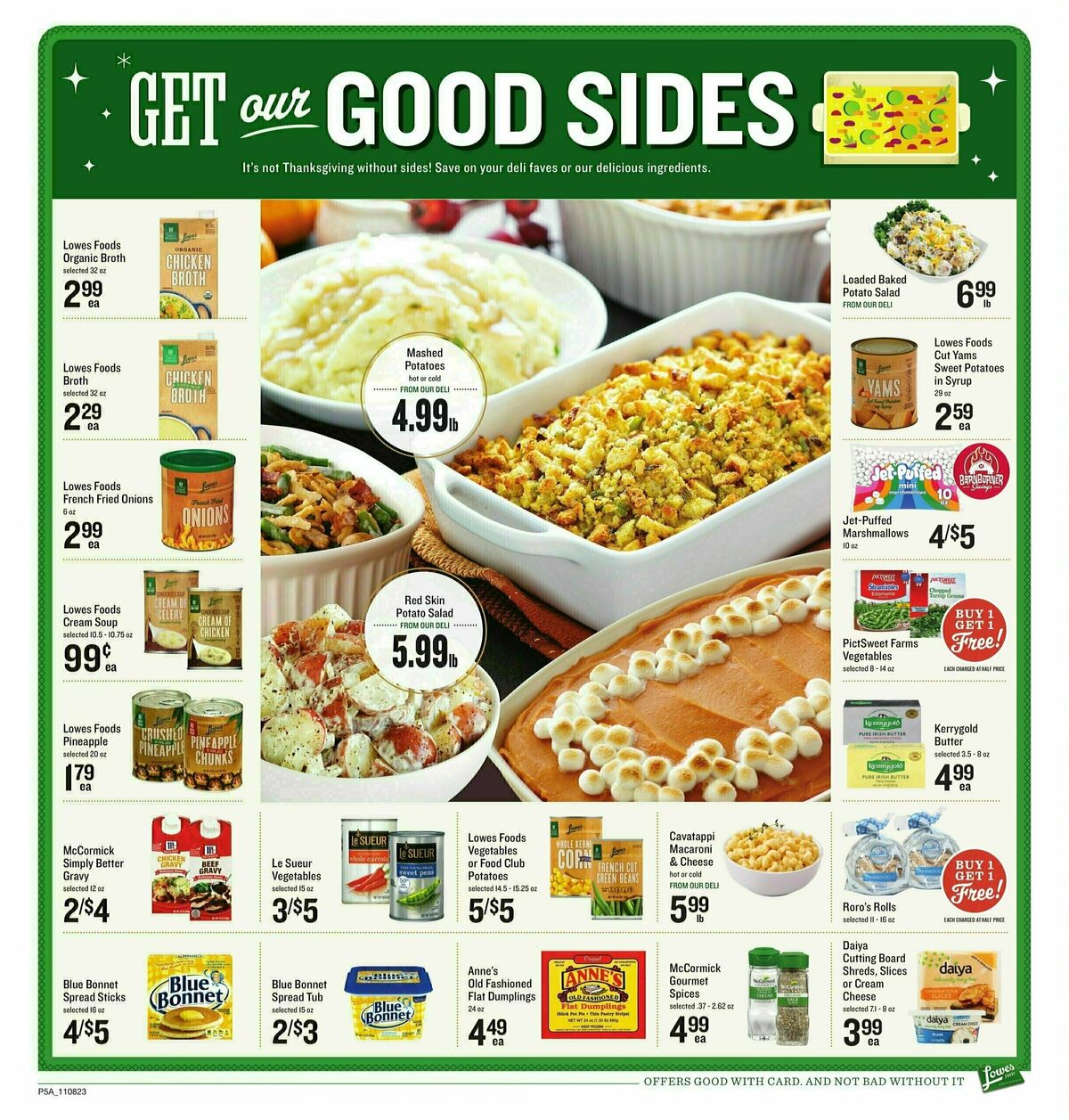 Lowes Foods Weekly Ad from November 8