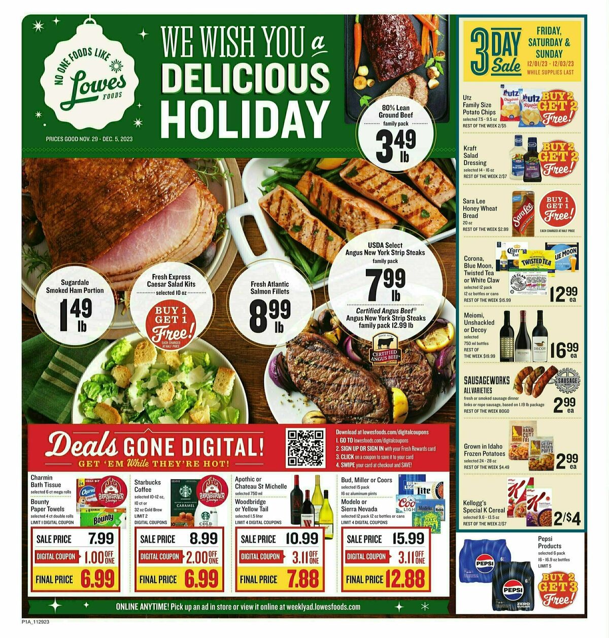 Lowes Foods Weekly Ad from November 29