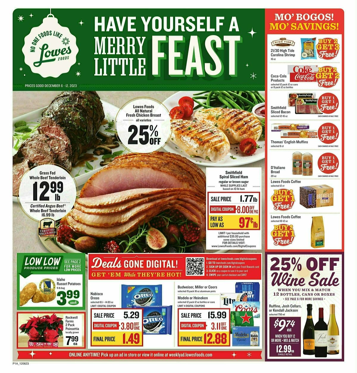 Lowes Foods Weekly Ad from December 6