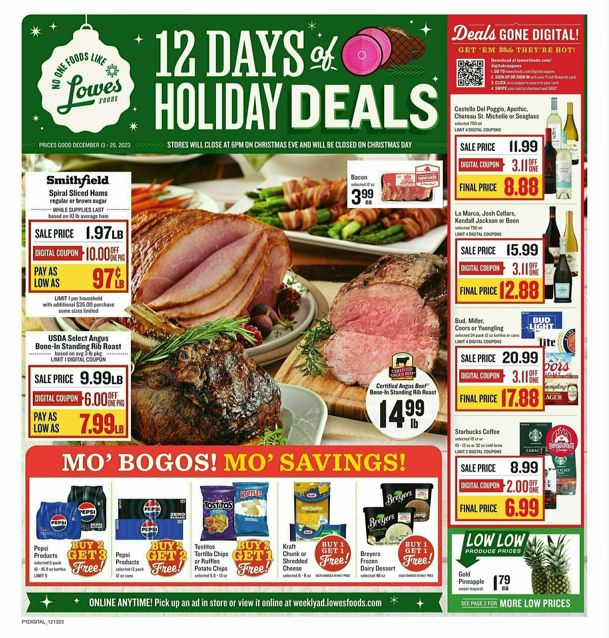 Lowes Foods Weekly Ad from December 13